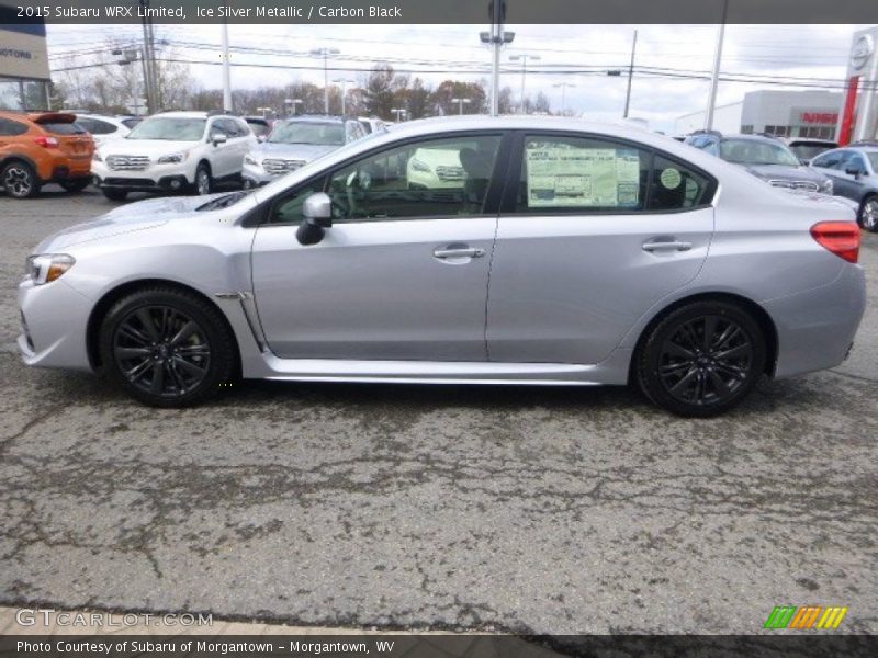 Ice Silver Metallic / Carbon Black 2015 Subaru WRX Limited