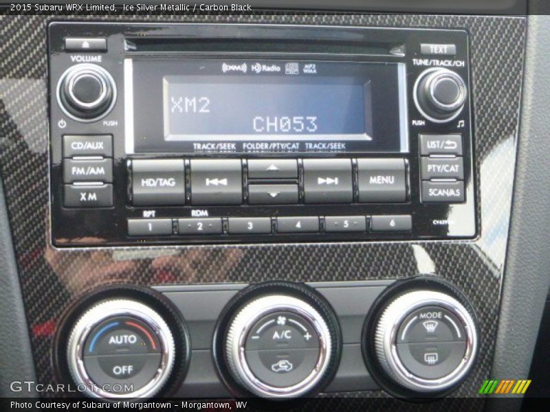 Audio System of 2015 WRX Limited