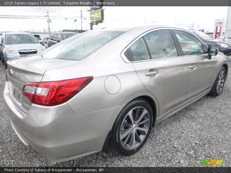 Tungsten Metallic / Warm Ivory 2015 Subaru Legacy 2.5i Limited