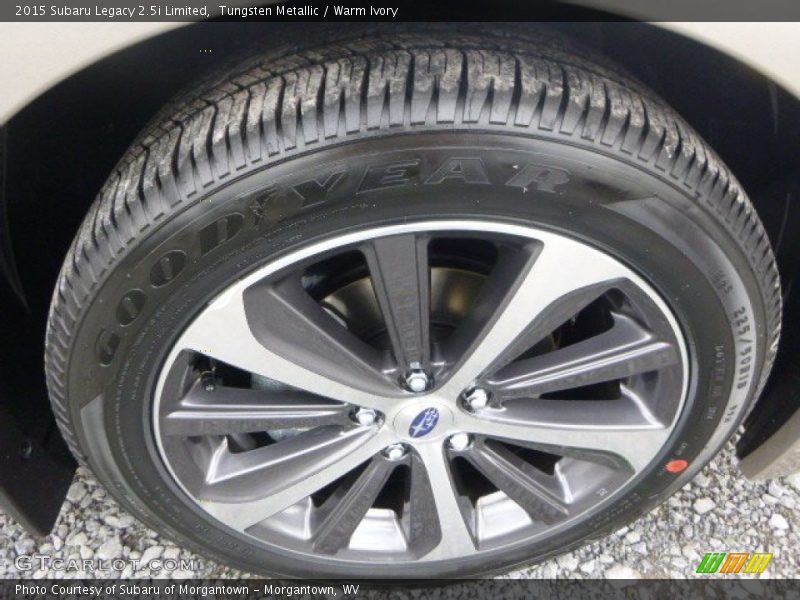 Tungsten Metallic / Warm Ivory 2015 Subaru Legacy 2.5i Limited