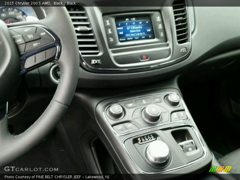 Black / Black 2015 Chrysler 200 S AWD