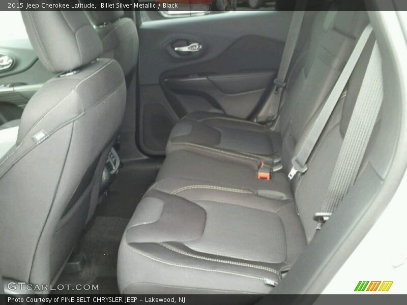 Billet Silver Metallic / Black 2015 Jeep Cherokee Latitude