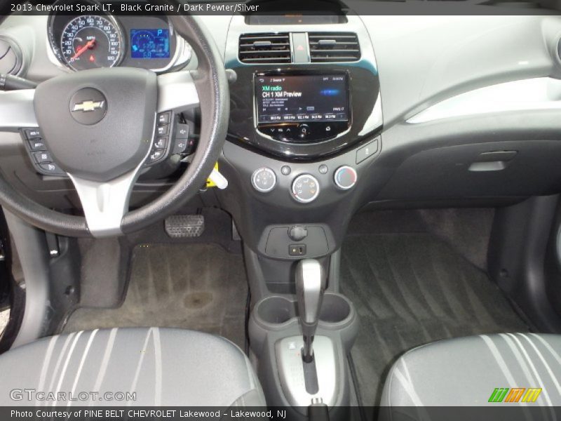 Black Granite / Dark Pewter/Silver 2013 Chevrolet Spark LT