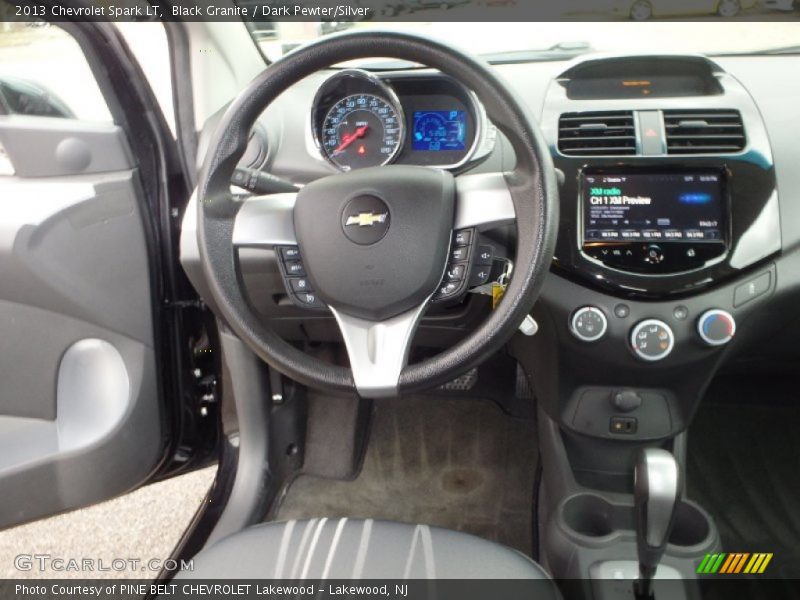 Black Granite / Dark Pewter/Silver 2013 Chevrolet Spark LT