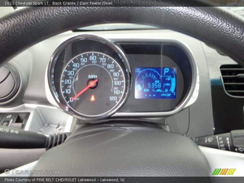 Black Granite / Dark Pewter/Silver 2013 Chevrolet Spark LT
