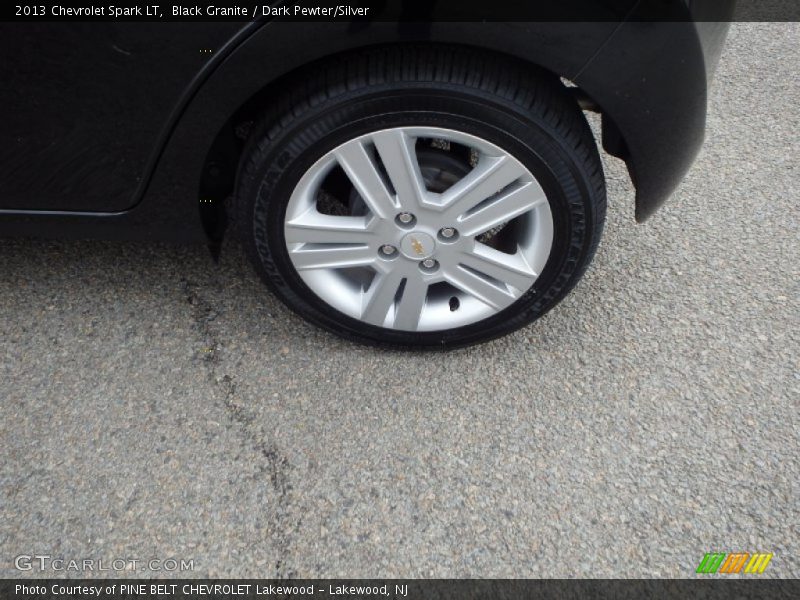 Black Granite / Dark Pewter/Silver 2013 Chevrolet Spark LT