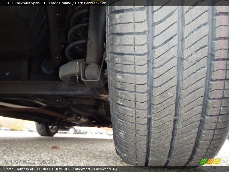 Black Granite / Dark Pewter/Silver 2013 Chevrolet Spark LT