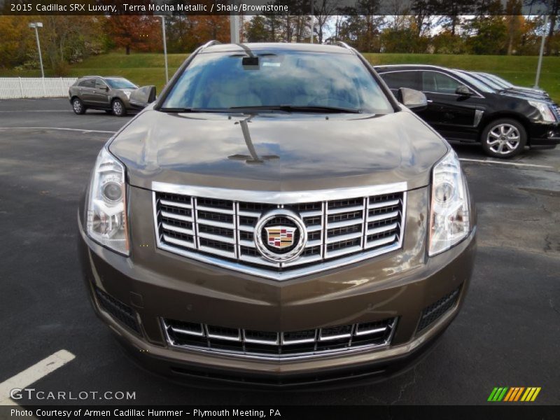 Terra Mocha Metallic / Shale/Brownstone 2015 Cadillac SRX Luxury