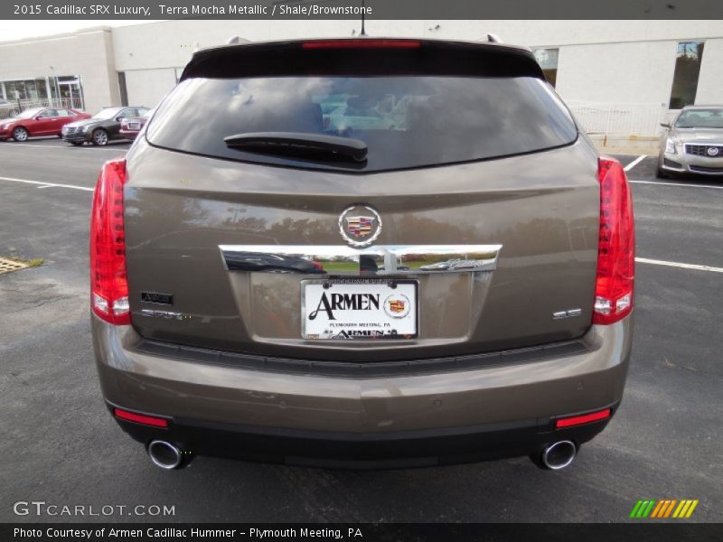 Terra Mocha Metallic / Shale/Brownstone 2015 Cadillac SRX Luxury