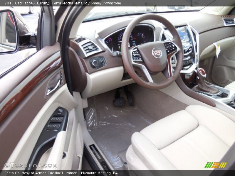 Terra Mocha Metallic / Shale/Brownstone 2015 Cadillac SRX Luxury