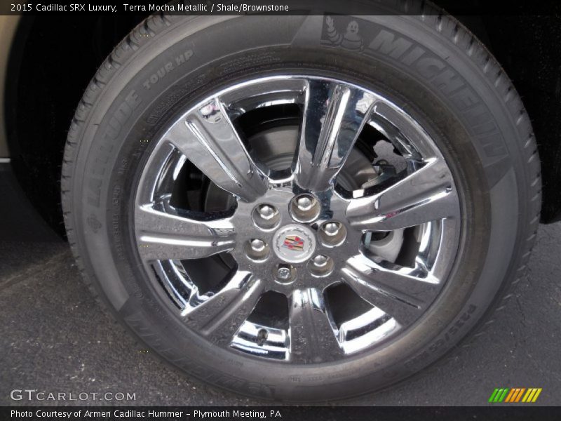 Terra Mocha Metallic / Shale/Brownstone 2015 Cadillac SRX Luxury