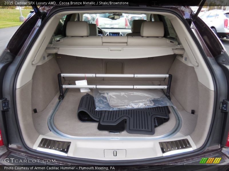 Cocoa Bronze Metallic / Shale/Brownstone 2015 Cadillac SRX Luxury AWD