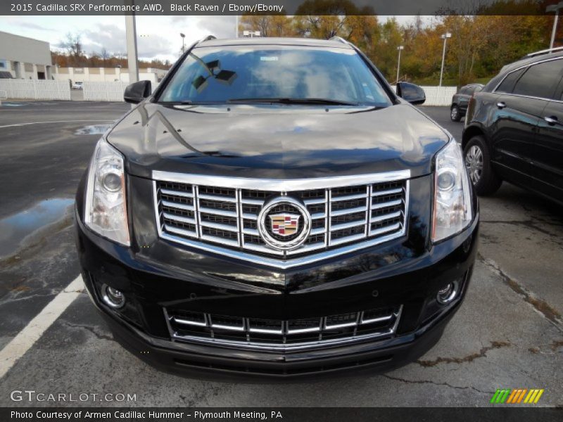 Black Raven / Ebony/Ebony 2015 Cadillac SRX Performance AWD