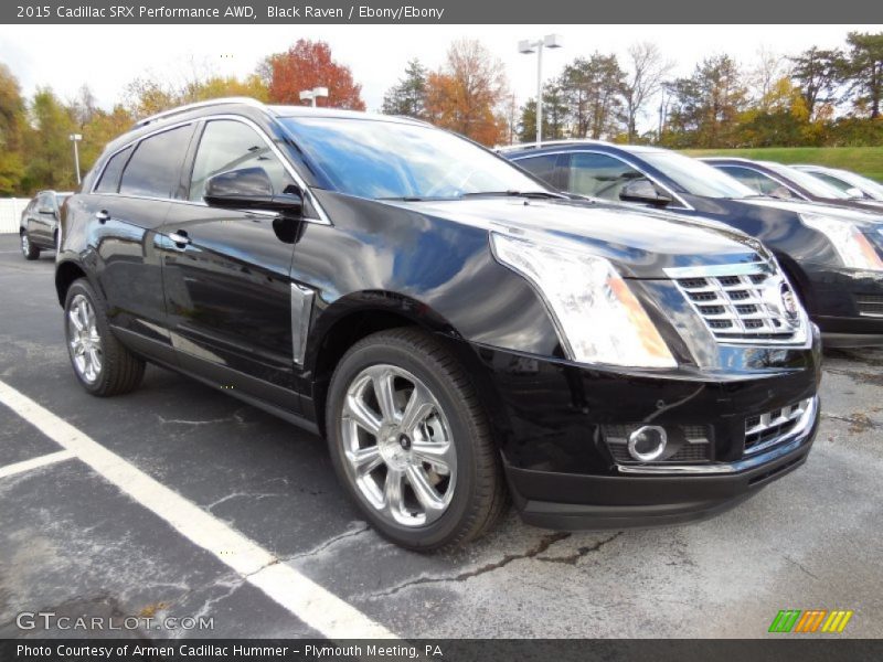 Black Raven / Ebony/Ebony 2015 Cadillac SRX Performance AWD