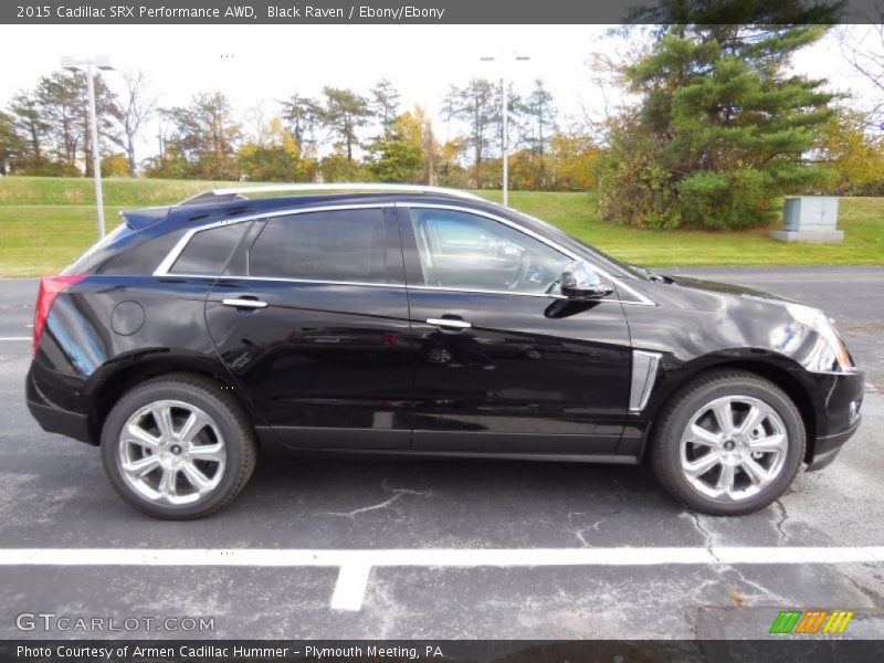 Black Raven / Ebony/Ebony 2015 Cadillac SRX Performance AWD