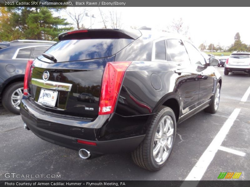 Black Raven / Ebony/Ebony 2015 Cadillac SRX Performance AWD