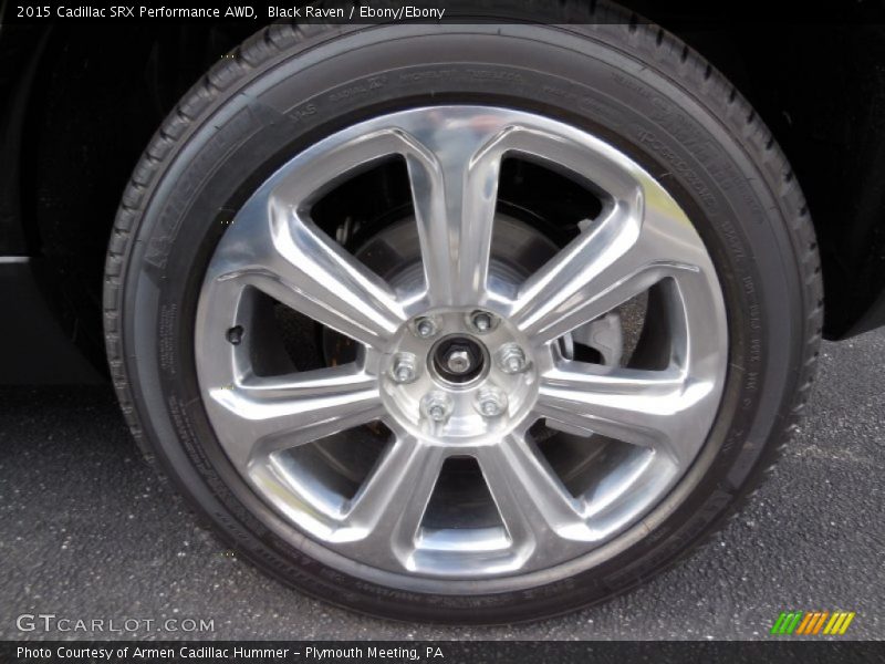 Black Raven / Ebony/Ebony 2015 Cadillac SRX Performance AWD