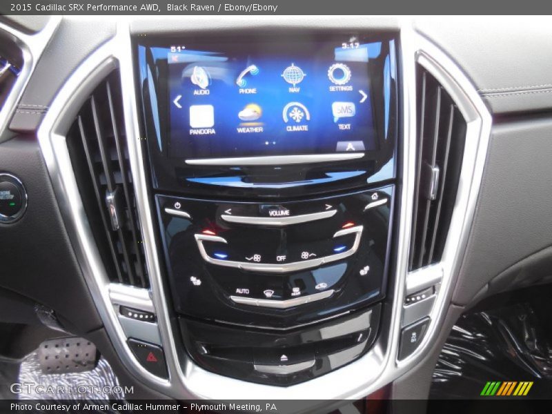 Black Raven / Ebony/Ebony 2015 Cadillac SRX Performance AWD