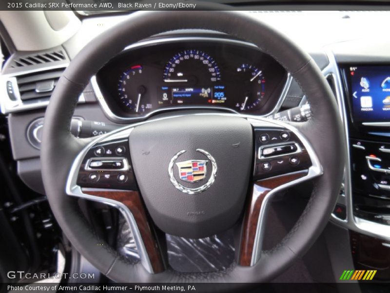 Black Raven / Ebony/Ebony 2015 Cadillac SRX Performance AWD