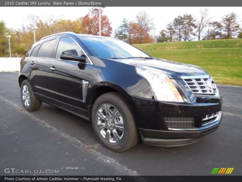 Black Raven / Ebony/Ebony 2015 Cadillac SRX Luxury
