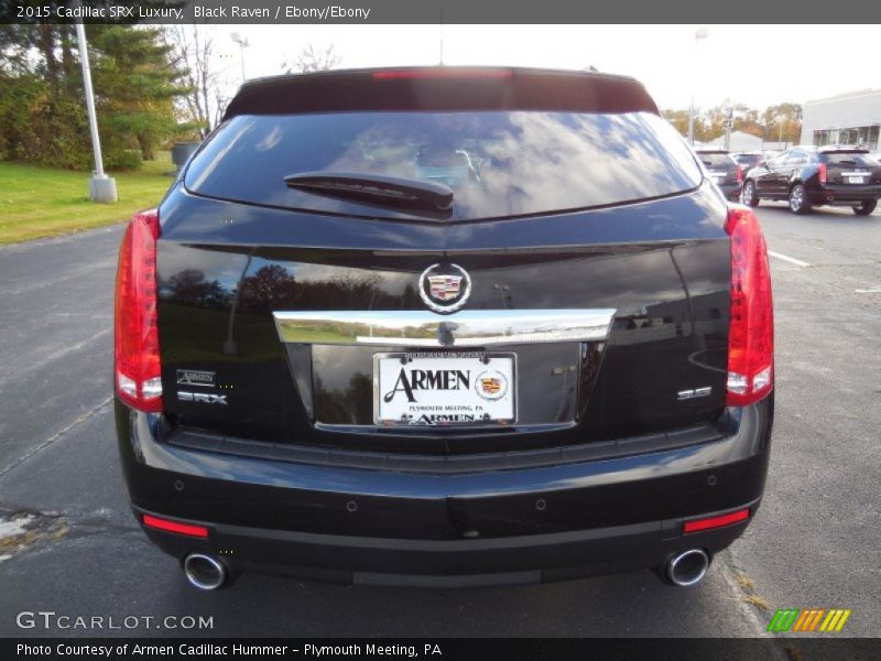 Black Raven / Ebony/Ebony 2015 Cadillac SRX Luxury