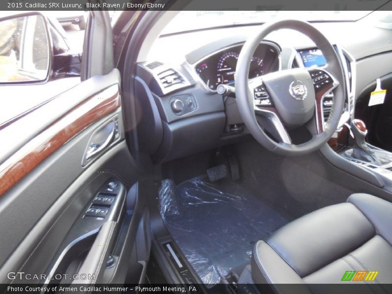 Black Raven / Ebony/Ebony 2015 Cadillac SRX Luxury