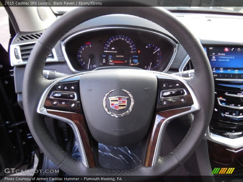 Black Raven / Ebony/Ebony 2015 Cadillac SRX Luxury