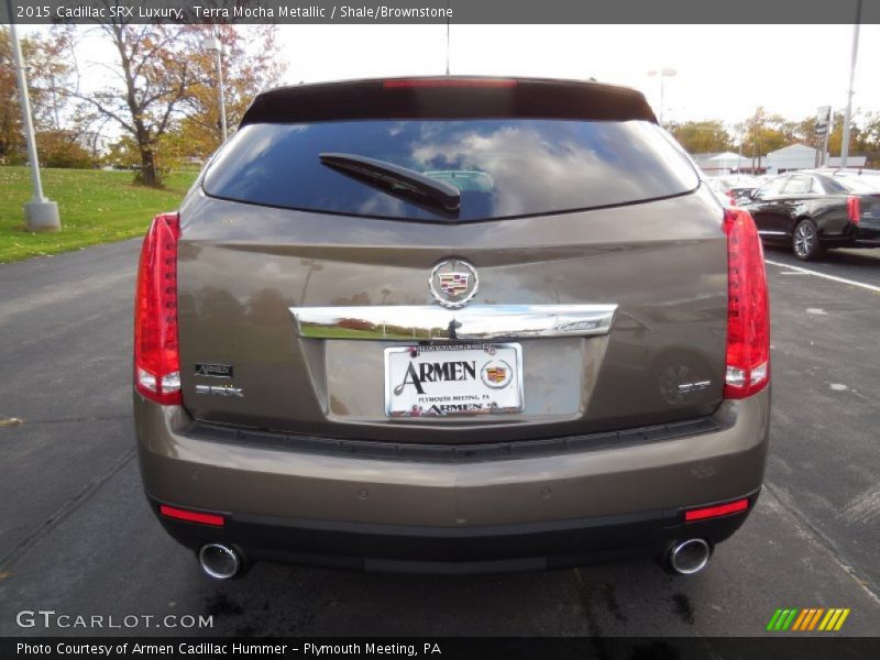 Terra Mocha Metallic / Shale/Brownstone 2015 Cadillac SRX Luxury