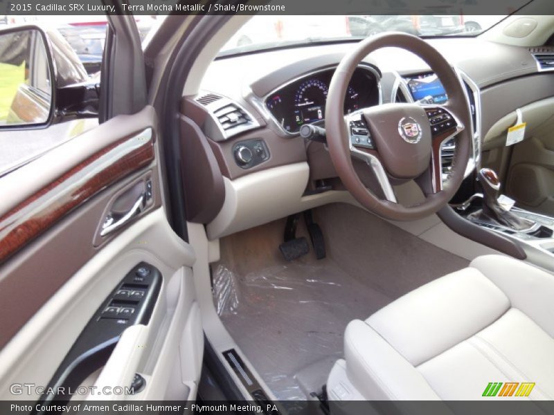 Terra Mocha Metallic / Shale/Brownstone 2015 Cadillac SRX Luxury