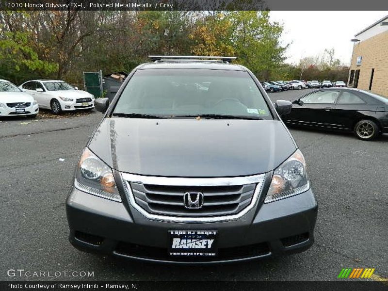 Polished Metal Metallic / Gray 2010 Honda Odyssey EX-L