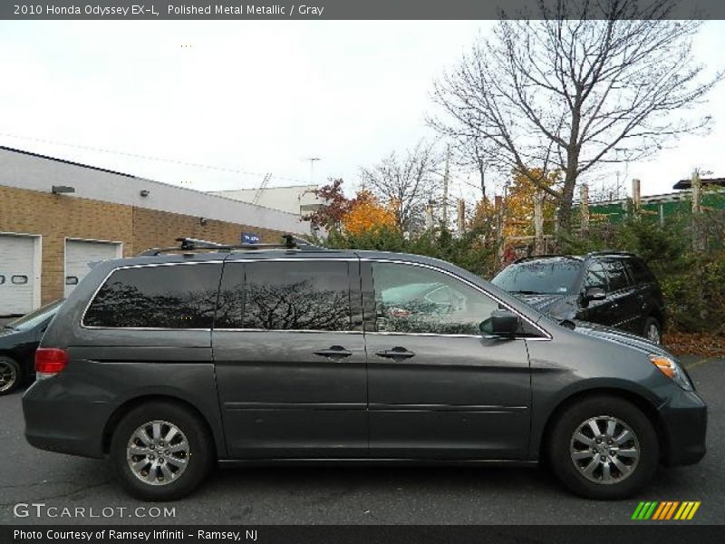 Polished Metal Metallic / Gray 2010 Honda Odyssey EX-L