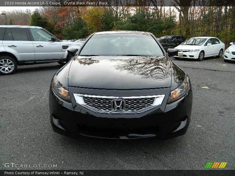 Crystal Black Pearl / Black 2010 Honda Accord LX-S Coupe