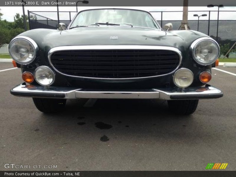 Dark Green / Brown 1971 Volvo 1800 E