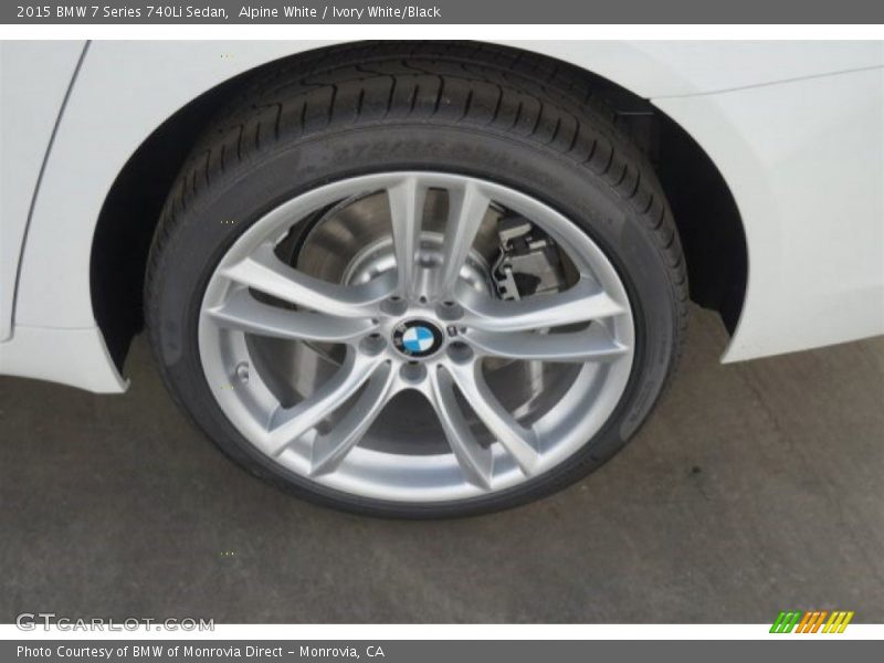  2015 7 Series 740Li Sedan Wheel