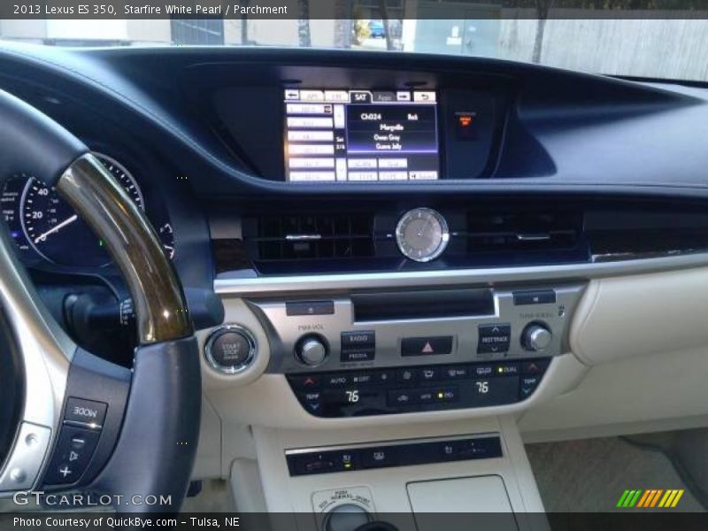 Starfire White Pearl / Parchment 2013 Lexus ES 350