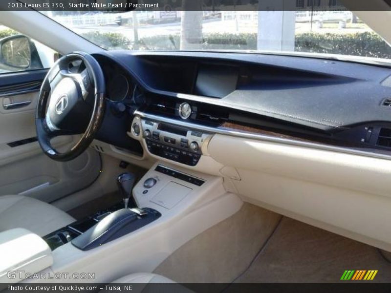 Starfire White Pearl / Parchment 2013 Lexus ES 350