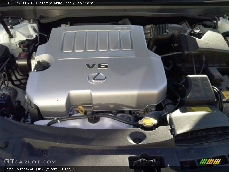 Starfire White Pearl / Parchment 2013 Lexus ES 350