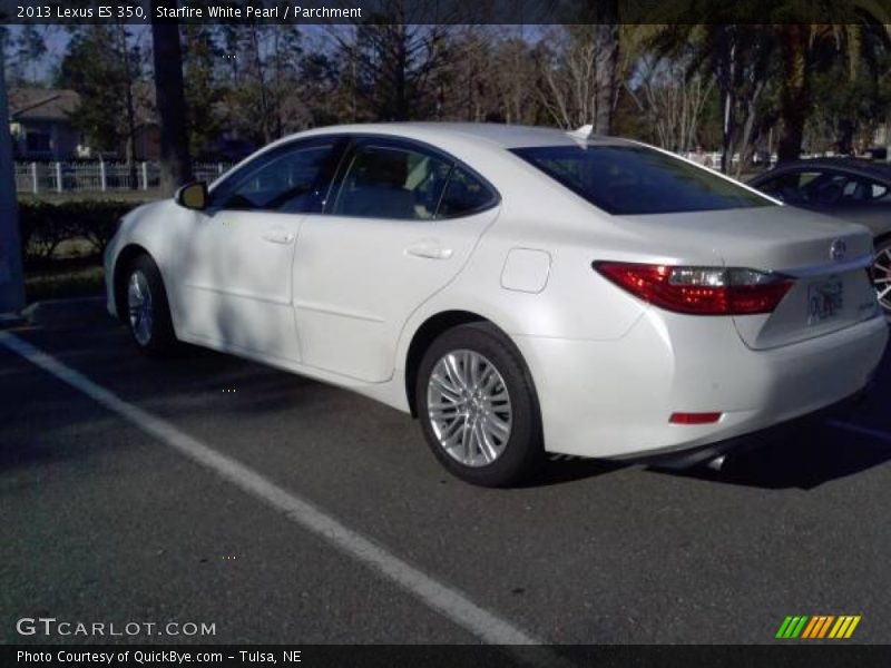 Starfire White Pearl / Parchment 2013 Lexus ES 350