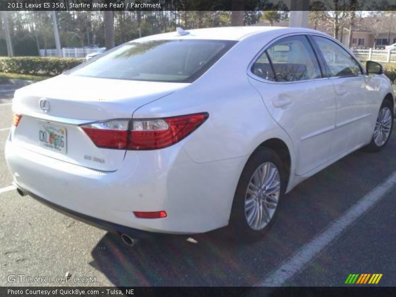 Starfire White Pearl / Parchment 2013 Lexus ES 350