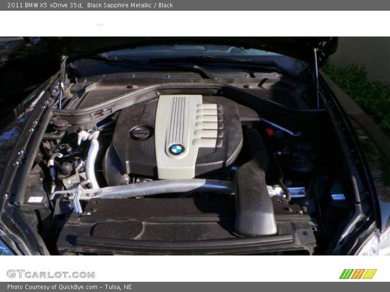 Black Sapphire Metallic / Black 2011 BMW X5 xDrive 35d