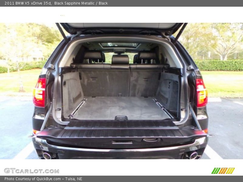 Black Sapphire Metallic / Black 2011 BMW X5 xDrive 35d