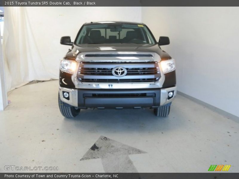 Black / Black 2015 Toyota Tundra SR5 Double Cab