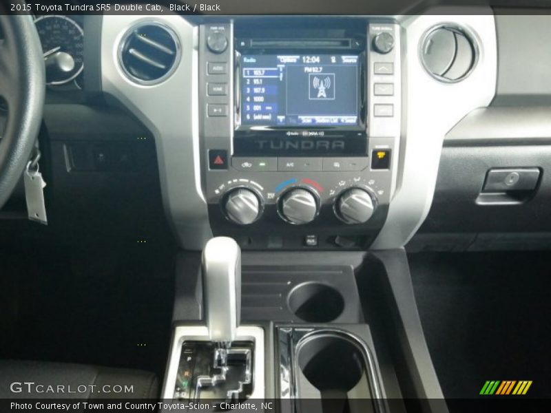 Black / Black 2015 Toyota Tundra SR5 Double Cab