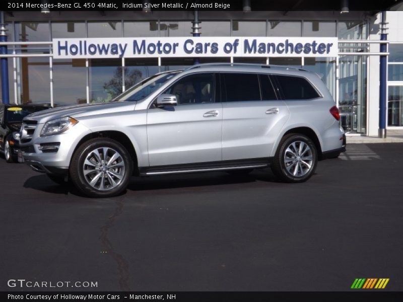 Iridium Silver Metallic / Almond Beige 2014 Mercedes-Benz GL 450 4Matic