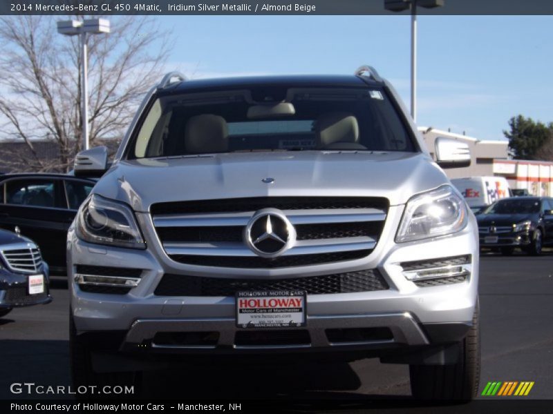 Iridium Silver Metallic / Almond Beige 2014 Mercedes-Benz GL 450 4Matic