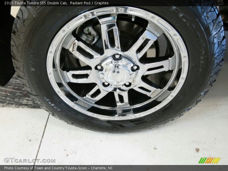 Radiant Red / Graphite 2015 Toyota Tundra SR5 Double Cab
