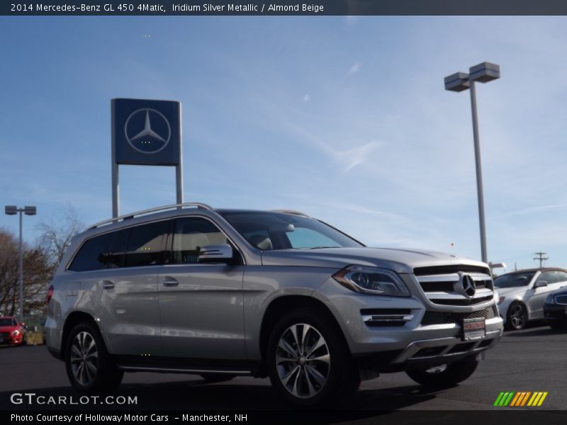 Iridium Silver Metallic / Almond Beige 2014 Mercedes-Benz GL 450 4Matic