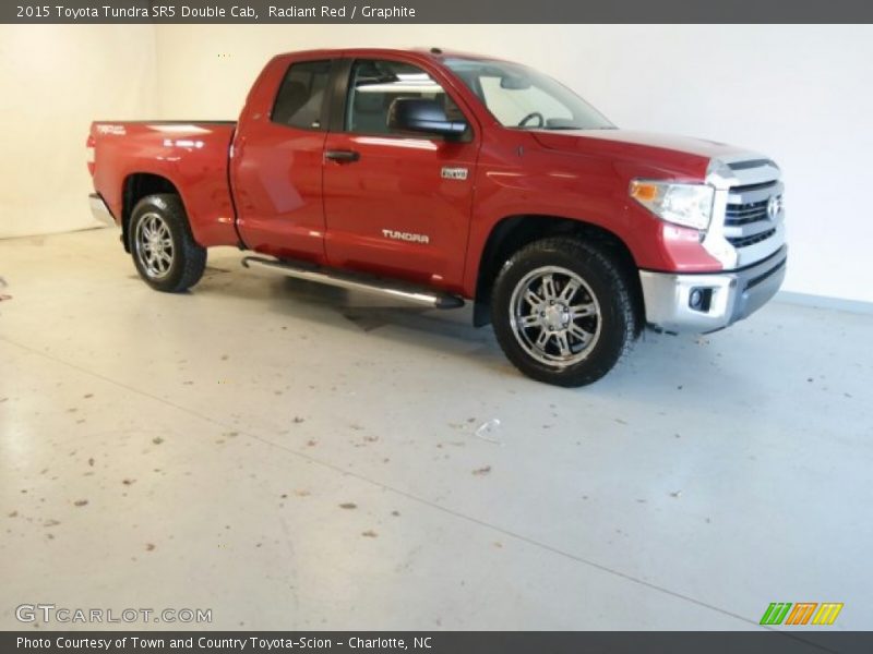 Radiant Red / Graphite 2015 Toyota Tundra SR5 Double Cab
