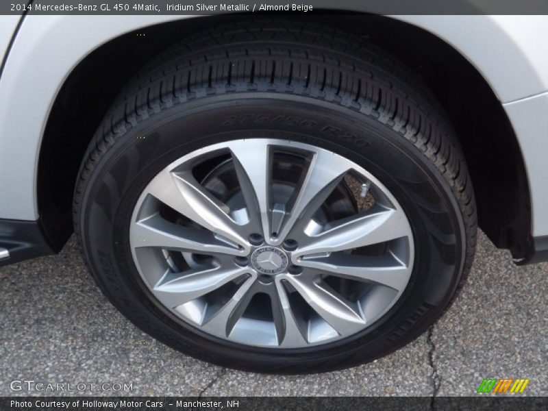 Iridium Silver Metallic / Almond Beige 2014 Mercedes-Benz GL 450 4Matic