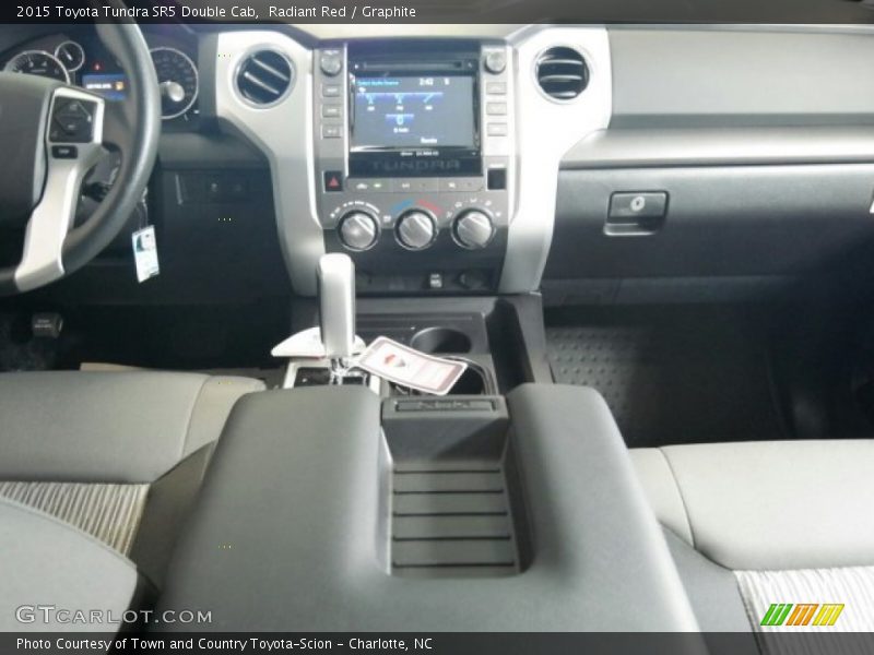 Radiant Red / Graphite 2015 Toyota Tundra SR5 Double Cab